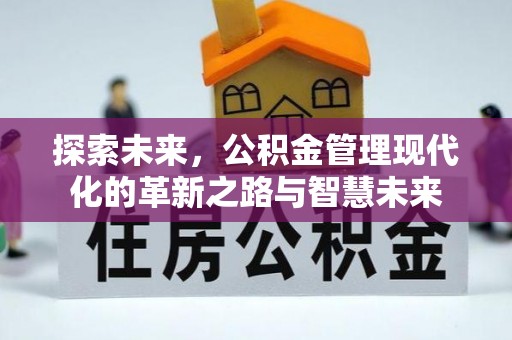 古坑探索未来，公积金管理现代化的革新之路与智慧未来