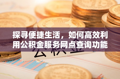 古坑探寻便捷生活，如何高效利用公积金服务网点查询功能