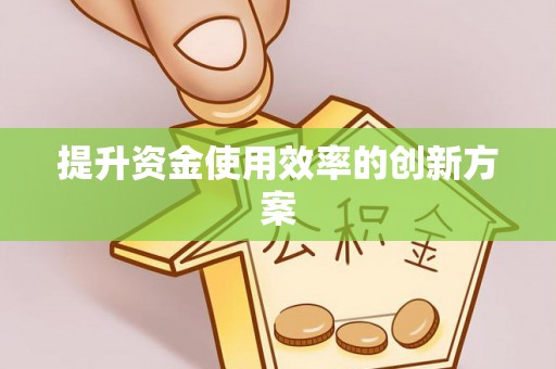 古坑提升资金使用效率的创新方案