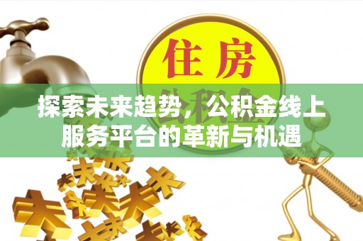 古坑探索未来趋势，公积金线上服务平台的革新与机遇