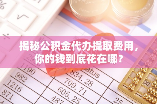 古坑揭秘公积金代办提取费用，你的钱到底花在哪？